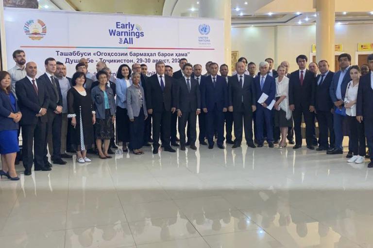Early Warnings for All initiative in Tajikistan 